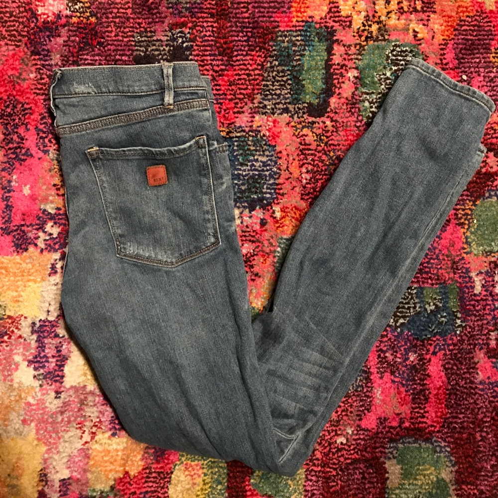 Roxy light colored denim skinny jeans